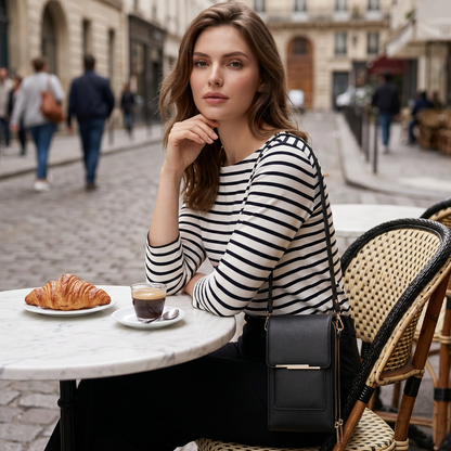 KØB 1, FÅ 1 GRATIS 🎁 – CROSSBODY-TASKE MED TOUCH-VINDUE 👜 – BRUG DIN MOBIL UDEN AT TAGE DEN UD 📱