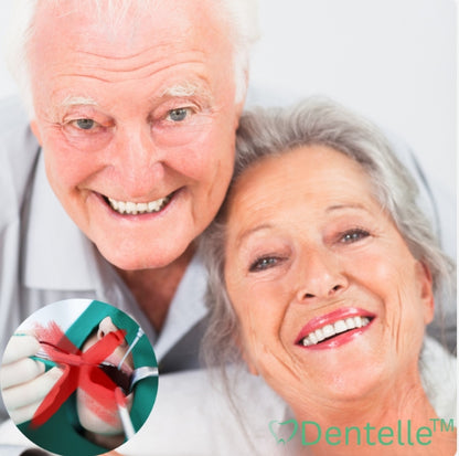Dentelle™ | Endelig en løsning til undermundens tandprotese, som ingen proteseklæber kan tilbyde