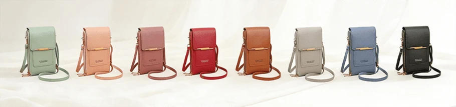 KØB 1, FÅ 1 GRATIS 🎁 – CROSSBODY-TASKE MED TOUCH-VINDUE 👜 – BRUG DIN MOBIL UDEN AT TAGE DEN UD 📱