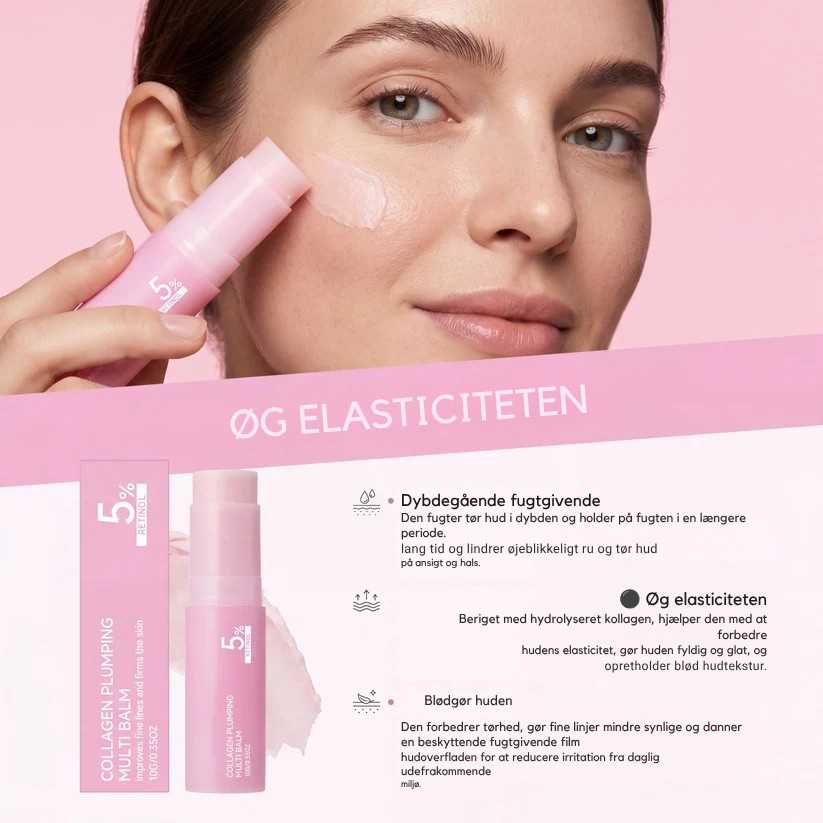 5% Retinol Collagen Balm – Glattere og fastere hud i én praktisk stick