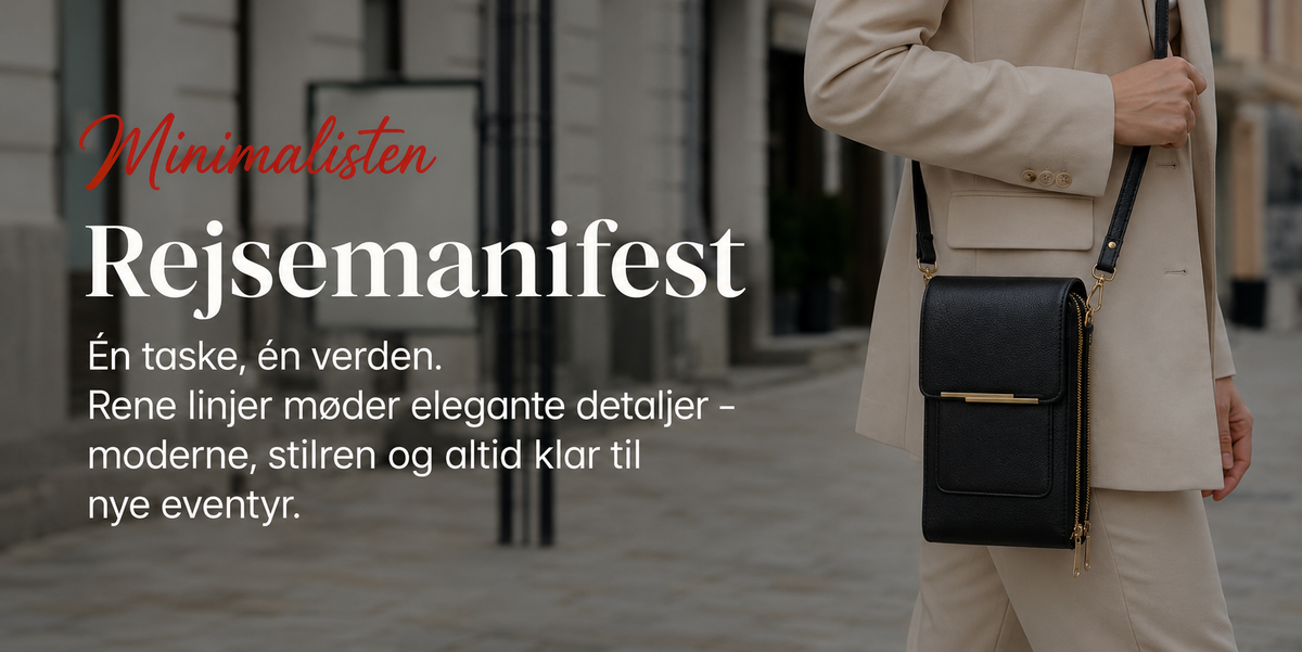 KØB 1, FÅ 1 GRATIS 🎁 – CROSSBODY-TASKE MED TOUCH-VINDUE 👜 – BRUG DIN MOBIL UDEN AT TAGE DEN UD 📱