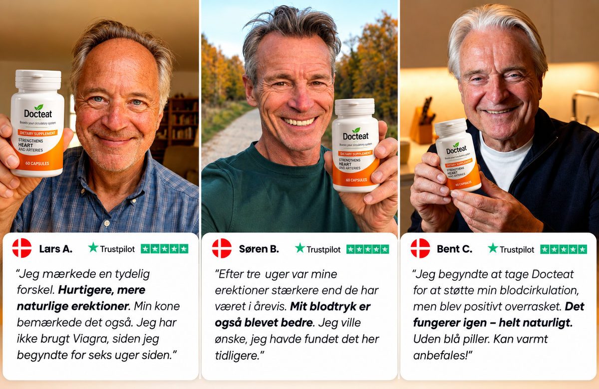 Docteat™ | Naturlig støtte til sunde arterier og en bedre blodcirkulation