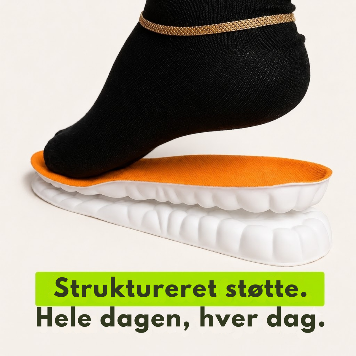 Orthova™ | Aflastende indlægssåler mod hælsmerter og plantar fasciitis
