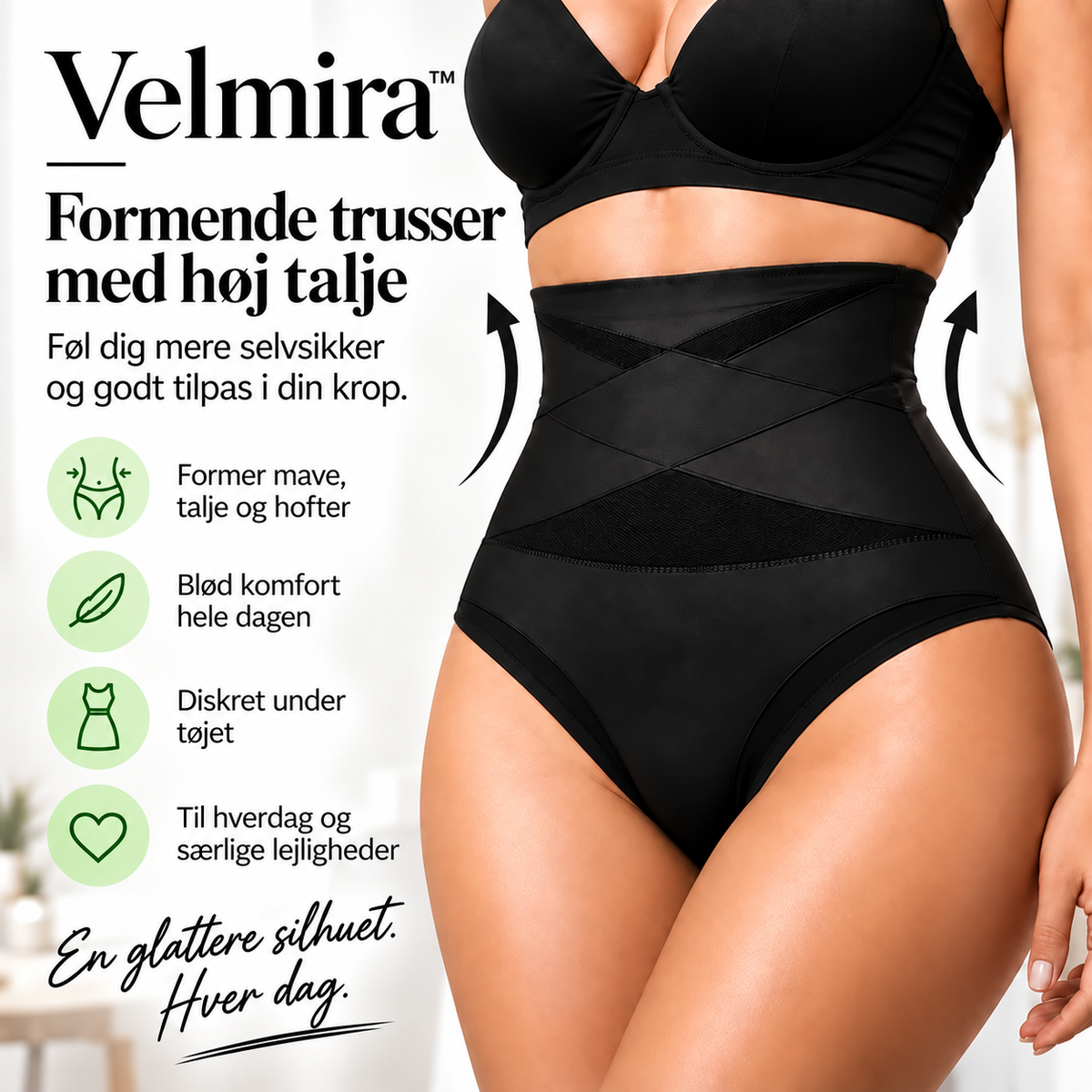 Velmira™ – Formende trusser med høj talje