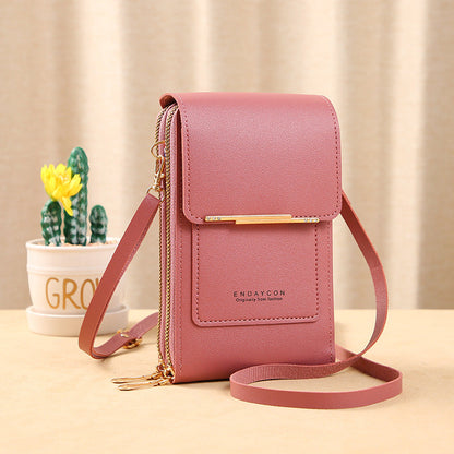 KØB 1, FÅ 1 GRATIS 🎁 – CROSSBODY-TASKE MED TOUCH-VINDUE 👜 – BRUG DIN MOBIL UDEN AT TAGE DEN UD 📱