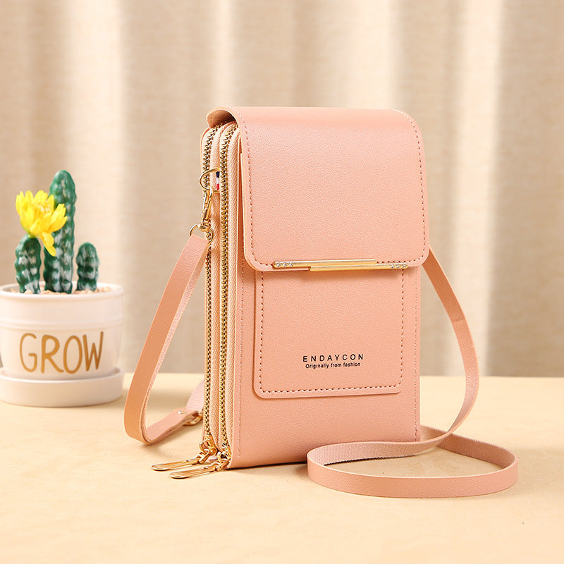 KØB 1, FÅ 1 GRATIS 🎁 – CROSSBODY-TASKE MED TOUCH-VINDUE 👜 – BRUG DIN MOBIL UDEN AT TAGE DEN UD 📱