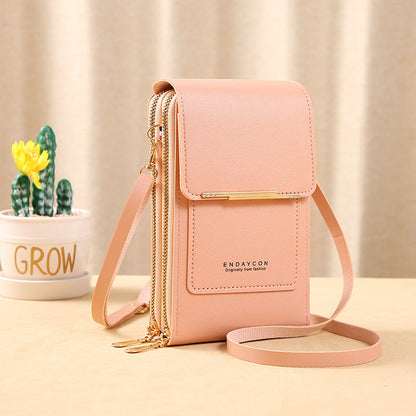 KØB 1, FÅ 1 GRATIS 🎁 – CROSSBODY-TASKE MED TOUCH-VINDUE 👜 – BRUG DIN MOBIL UDEN AT TAGE DEN UD 📱