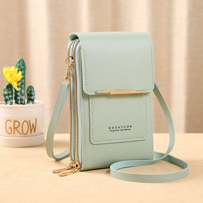 KØB 1, FÅ 1 GRATIS 🎁 – CROSSBODY-TASKE MED TOUCH-VINDUE 👜 – BRUG DIN MOBIL UDEN AT TAGE DEN UD 📱