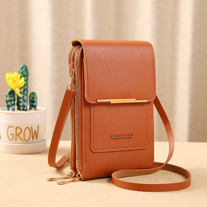 KØB 1, FÅ 1 GRATIS 🎁 – CROSSBODY-TASKE MED TOUCH-VINDUE 👜 – BRUG DIN MOBIL UDEN AT TAGE DEN UD 📱