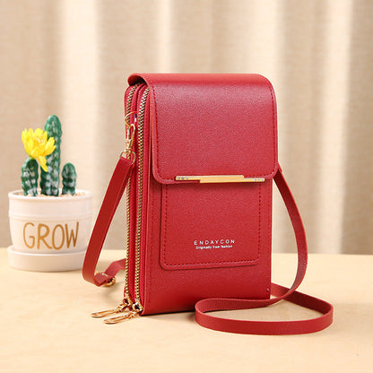 KØB 1, FÅ 1 GRATIS 🎁 – CROSSBODY-TASKE MED TOUCH-VINDUE 👜 – BRUG DIN MOBIL UDEN AT TAGE DEN UD 📱