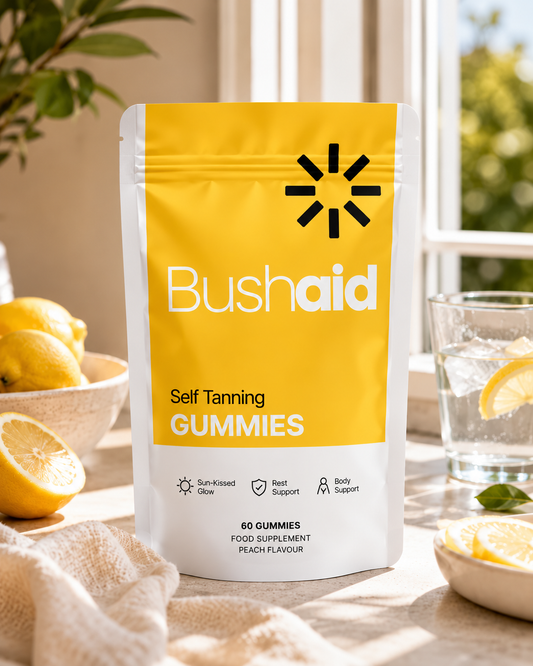 BushAid Gummies til en solkysset glød